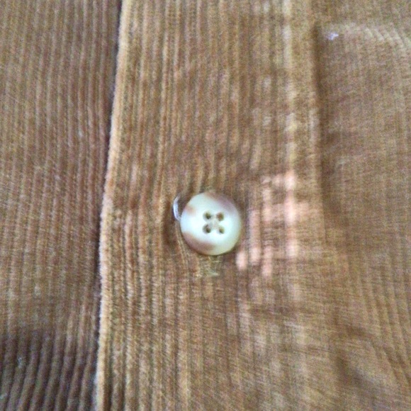 Vintage planet Mars snickers long sleeves coudoroy button down shirt size XL - Picture 9 of 10